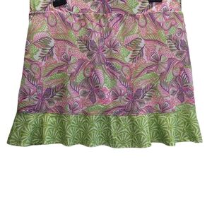 Stella Parker Golf Collection Tropical Floral Women's Skort Tennis Size XL